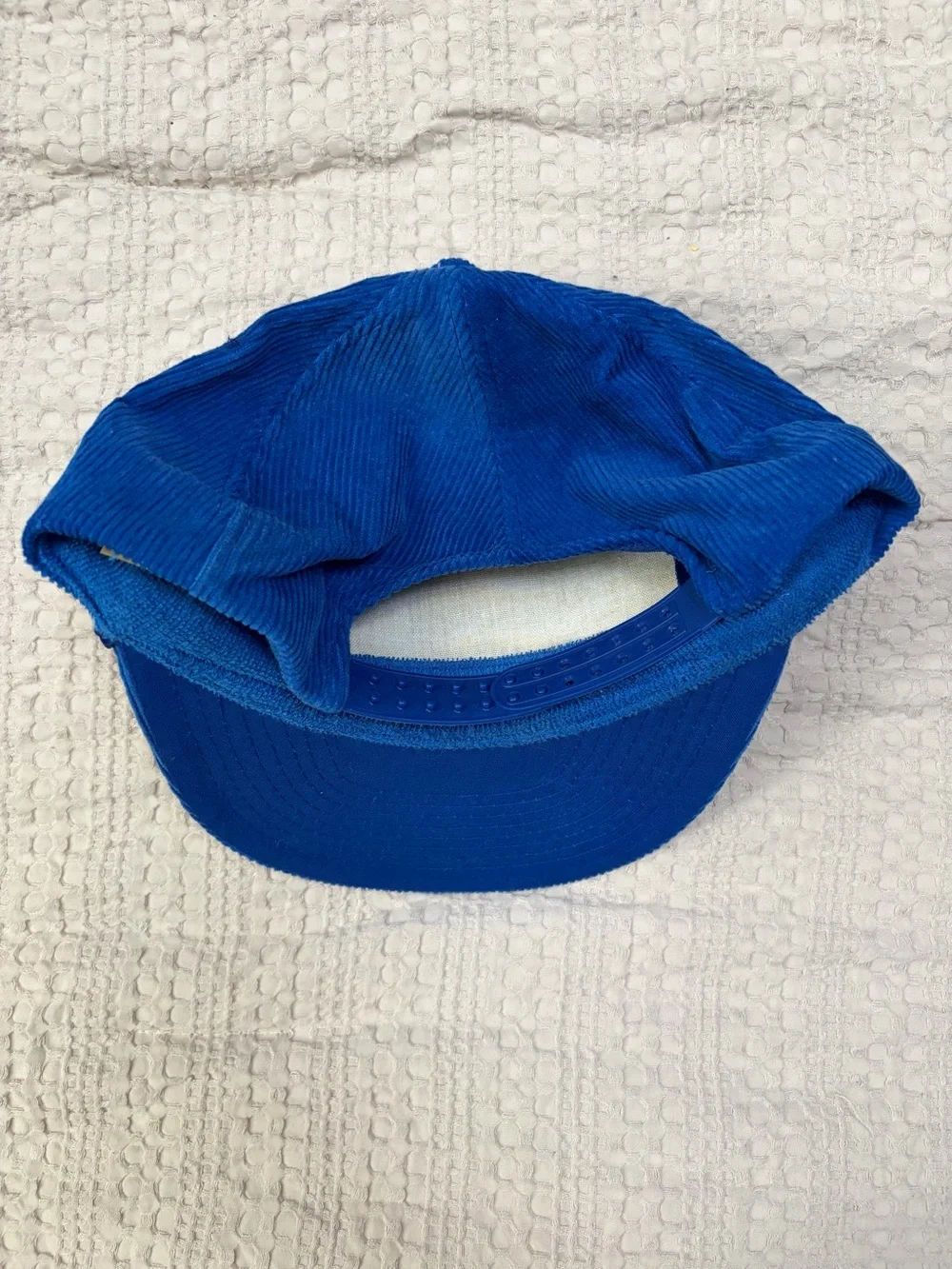 Men’s Blue Corduroy Cap